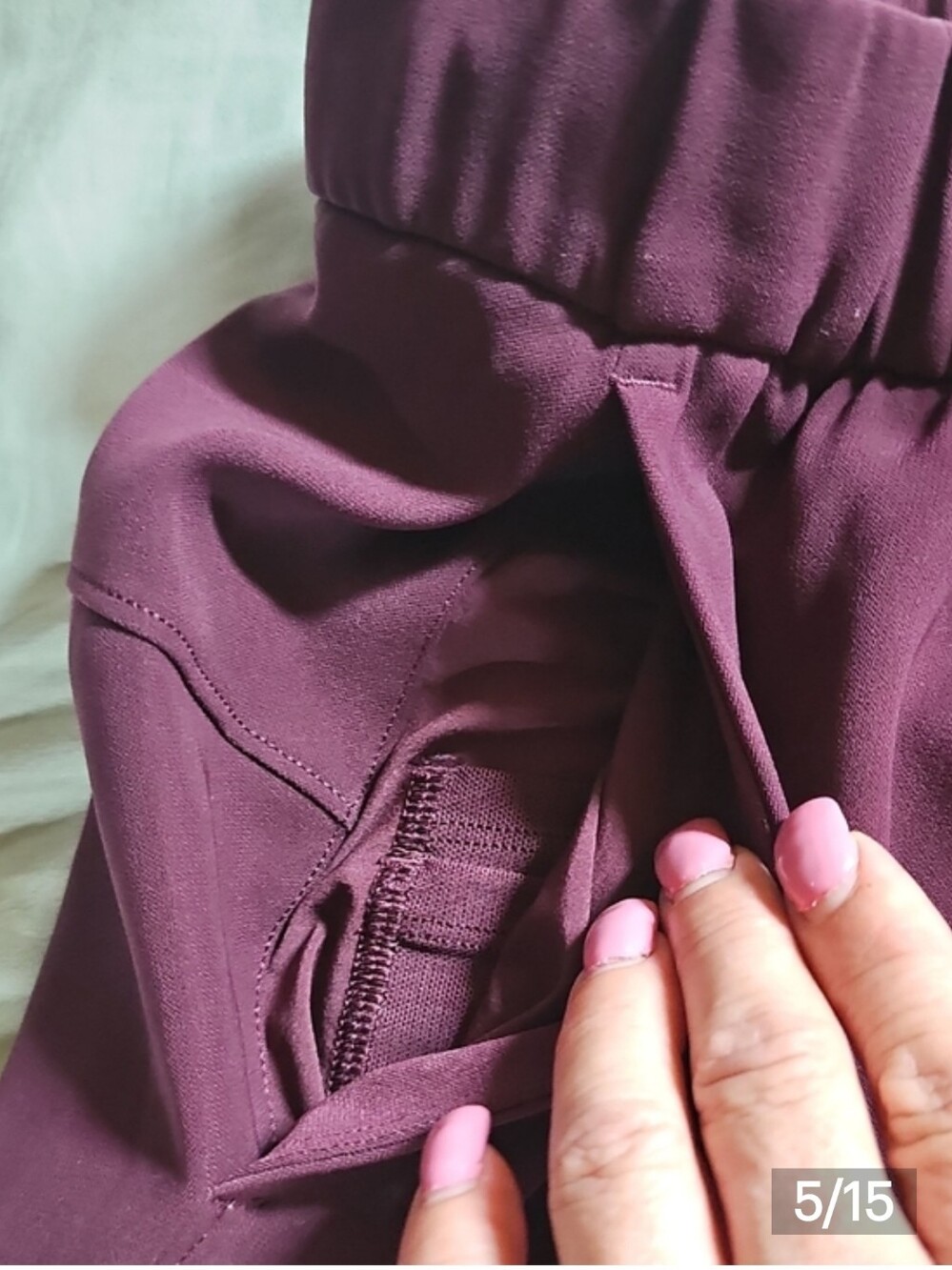 lululemon athletica Women's Jogger Pants in Plum - Picture 5 of 13